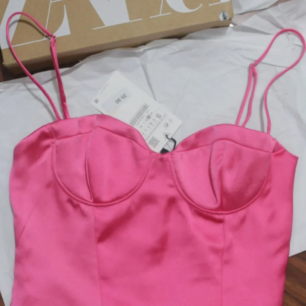 NWT Hot Pink Bodysuit from Zara, size S. - Picture 9 of 9